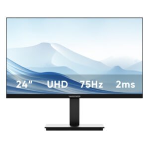 24 inch high-definition office multimedia gaming computer display screen